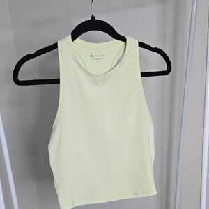 Athleta Light Yellow Tank Top